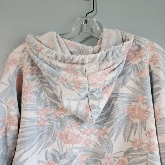 Ron Jon Tropical Leaf Crop Hoodie - Picture 3 of 13